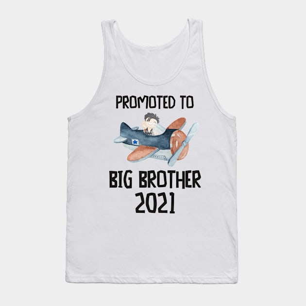 Big Brother 2021 Airplane Kids Design Tank Top by alpmedia